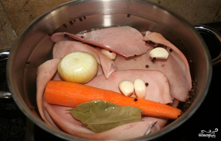 Что можно приготовить из свиной головы в домашних условиях кроме холодца с фото пошагово