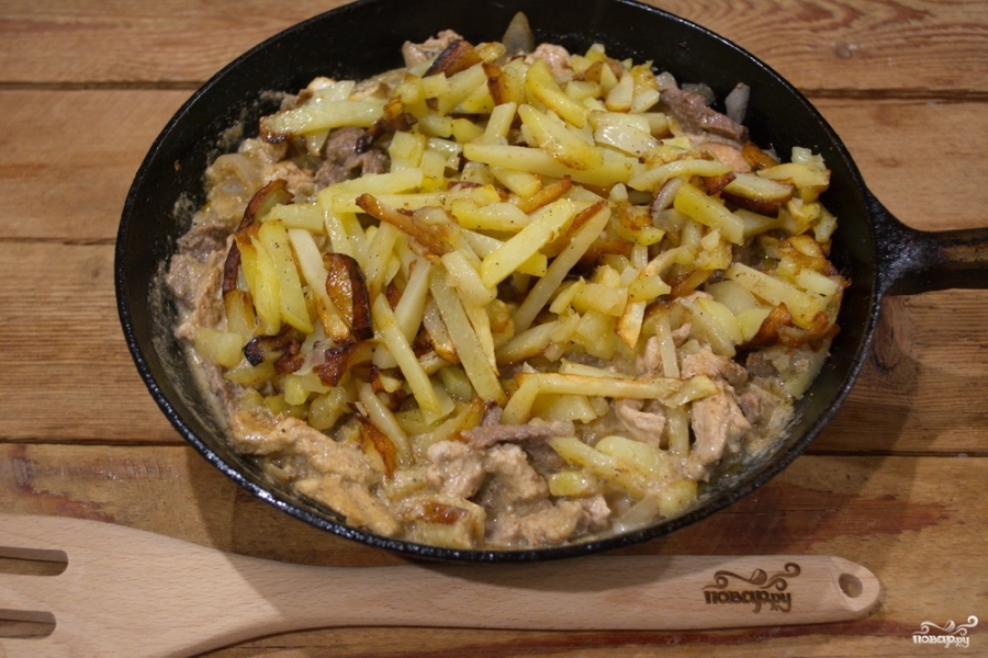 Скоблянка рецепт классическая с картошкой с фото в духовке