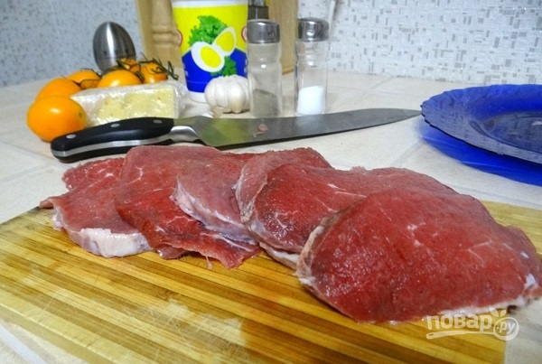 Мясо по-французски из карбонада - фото шаг 2