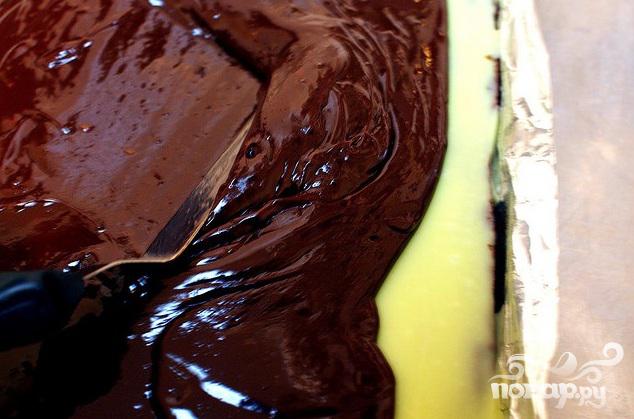 Шоколадные пирожные с мятным ликером - фото шаг 5