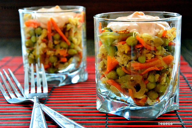 Фото к рецепту: Веррины с овощами и куриной грудкой