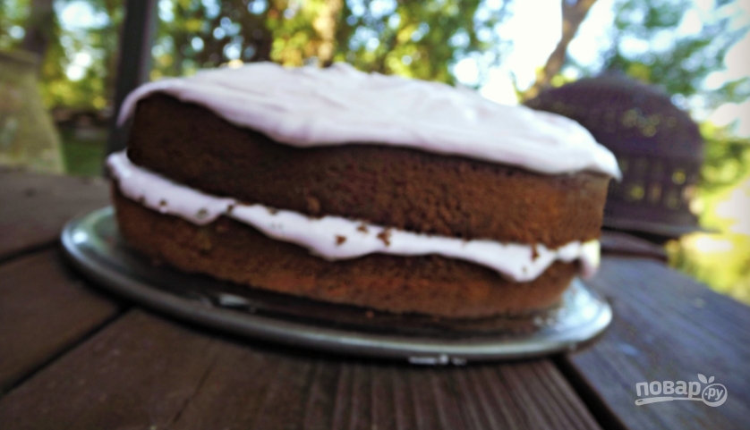 Вкусный крем для бисквитного торта - фото шаг 3