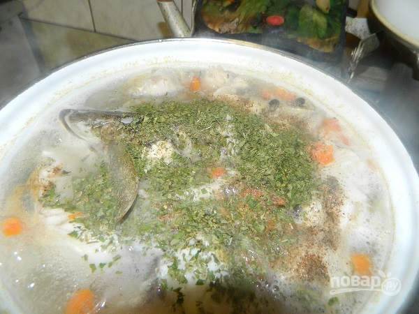 Рыбный суп из судака - фото шаг 8