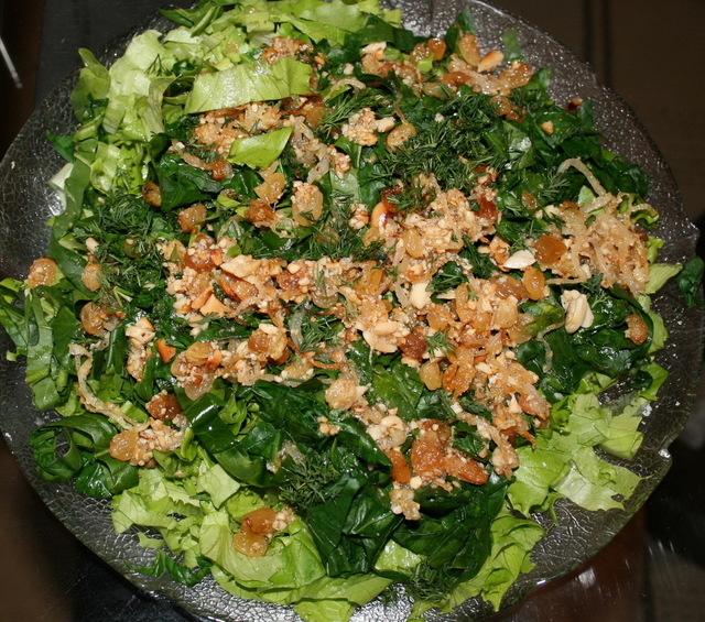 Фото к рецепту: Зеленый салатик
