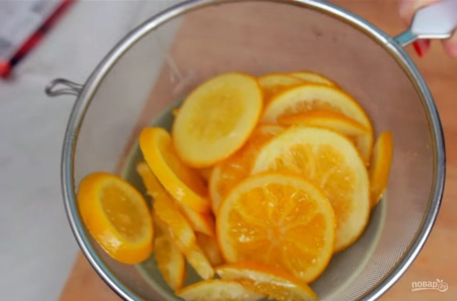 Апельсины в шоколаде - фото шаг 3
