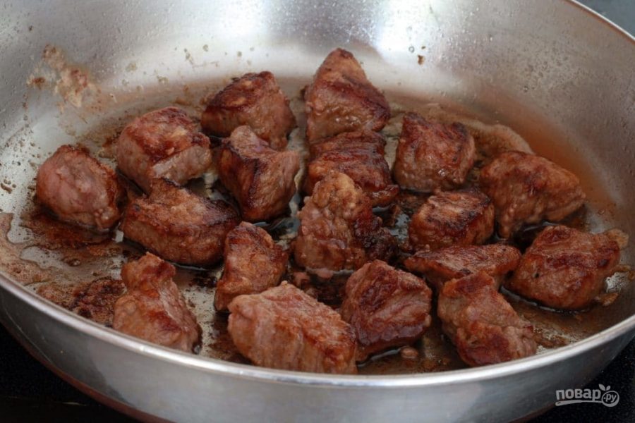 Калопс (тушеное мясо) - фото шаг 2