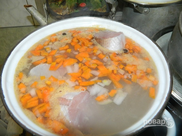 Рыбный суп из судака - фото шаг 5
