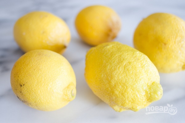 Заварной лимонный крем - фото шаг 1