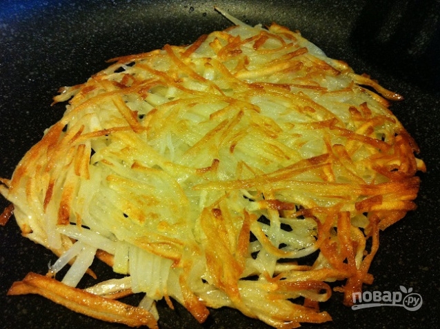 Картофельные оладьи с беконом - фото шаг 2