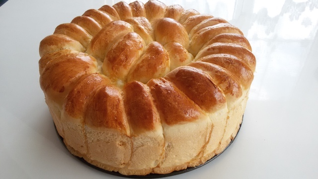 Фото к рецепту: Домашний белый хлеб