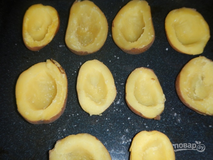 Картофель, запеченный с фаршем - фото шаг 6