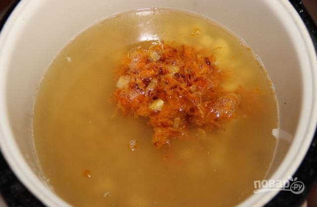 Гороховый суп из говядины - фото шаг 7