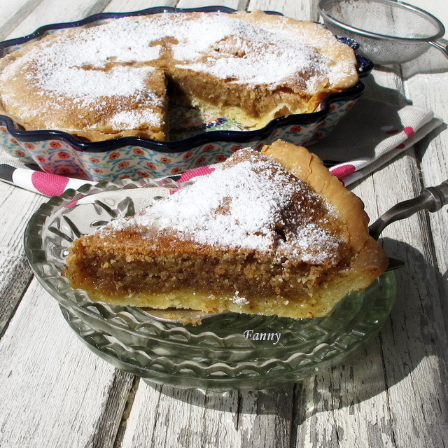 Фото к рецепту: Торт сантьяго - pastel de santiago