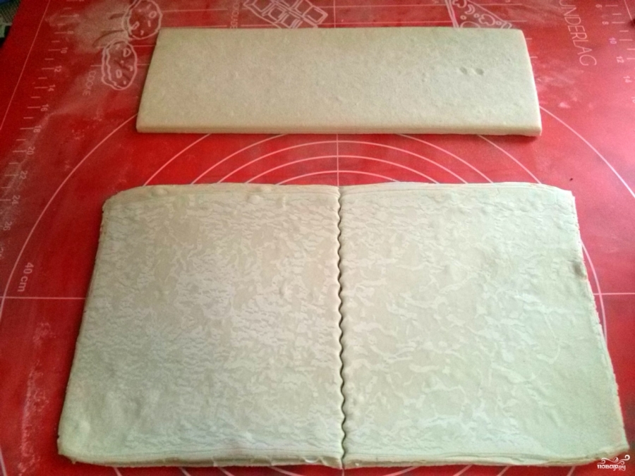Пирог из слоеного теста с капустой - фото шаг 3