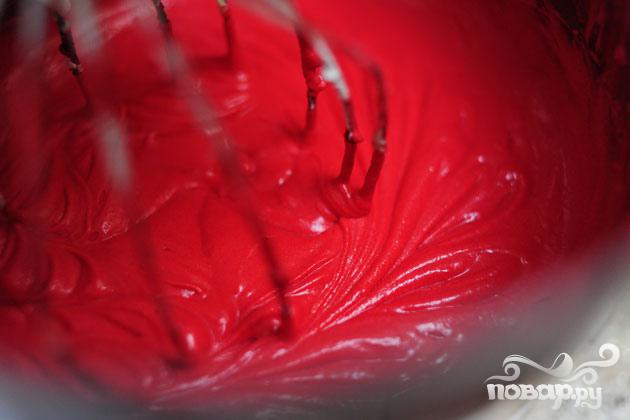 Красный бархатный пирог - фото шаг 5