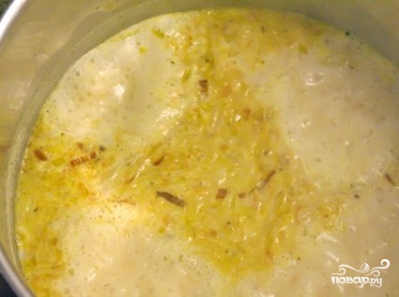 Сырный суп из твердого сыра - фото шаг 10