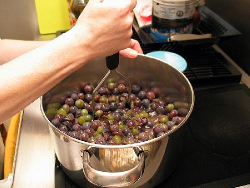 Виноградное желе - фото шаг 2