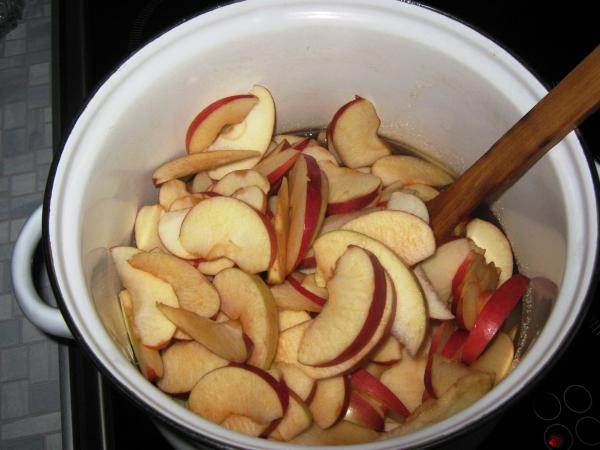 Варенье из яблок в сиропе - фото шаг 6
