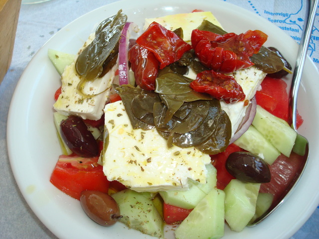 Фото к рецепту: Санторинский салат