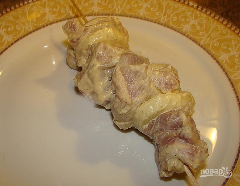 Мариновка шашлыка из свинины - фото шаг 5
