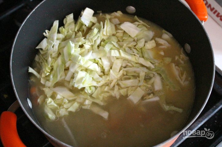Суп из капусты с мясом - фото шаг 2