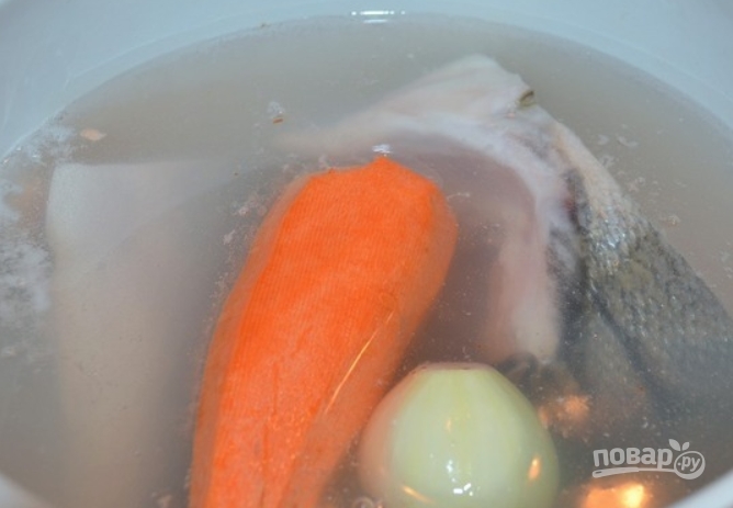 Суп рыбный "Праздничный" - фото шаг 2