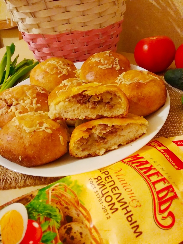 Фото к рецепту: Пирожки на пикник #махеевънаприроде.