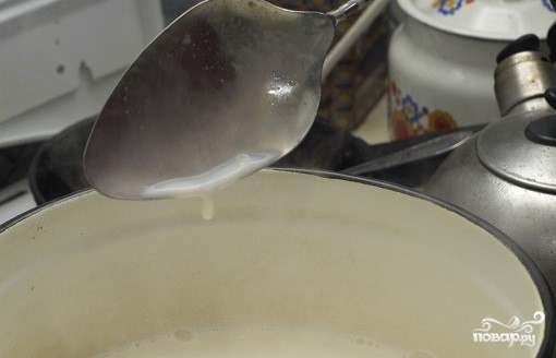 Пудинг из молока - фото шаг 1