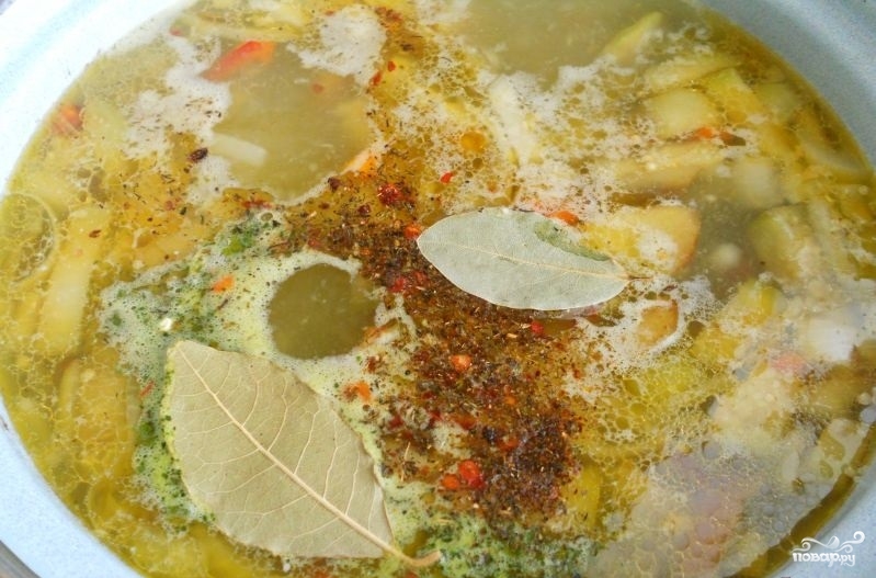 Суп со свининой и овощами - фото шаг 3