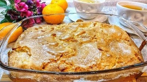 Фото к рецепту: Пирог с яблоками с сахарной корочкой
