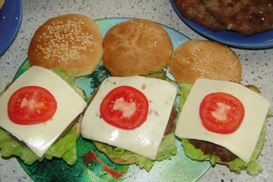 Гамбургер "Макдональдс" - фото шаг 5