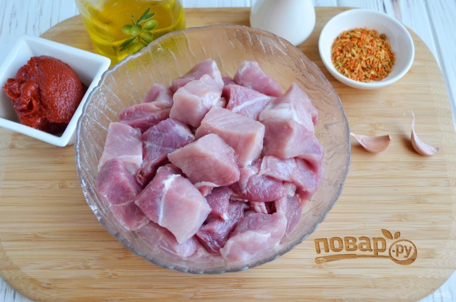 Плов на сковороде со свининой - фото шаг 5