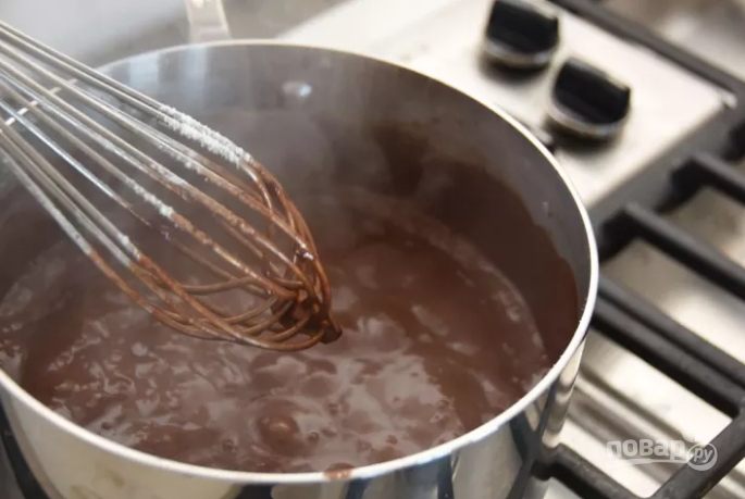 Рецепт густого горячего шоколада - фото шаг 2
