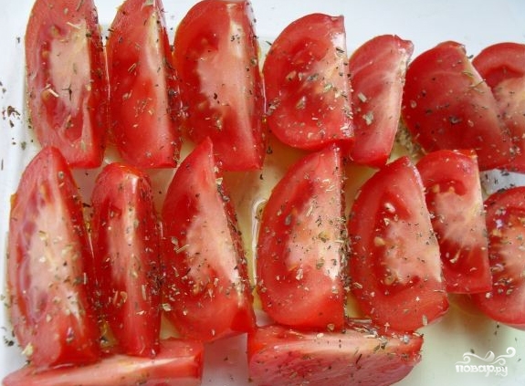 Салат с креветками и вялеными помидорами - фото шаг 1