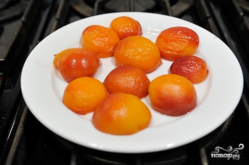 Персиковый десерт - фото шаг 8