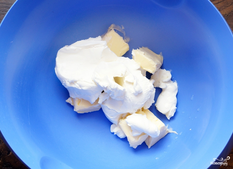 Сливочно-сырный крем - фото шаг 1