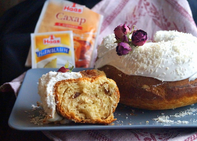 Фото к рецепту: Австралийский пасхальный кекс #пасха.