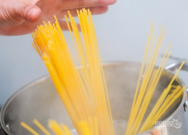Вкусные спагетти - фото шаг 3