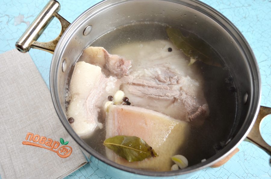 Блюда из свиной щековины рецепты с фото