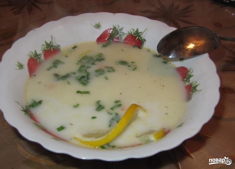 Суп из креветок со сливками - фото шаг 6