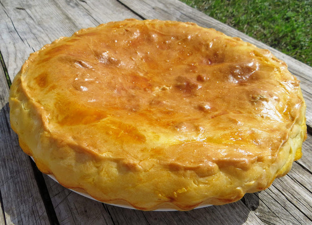 Фото к рецепту: Пирог в грузинском стиле 