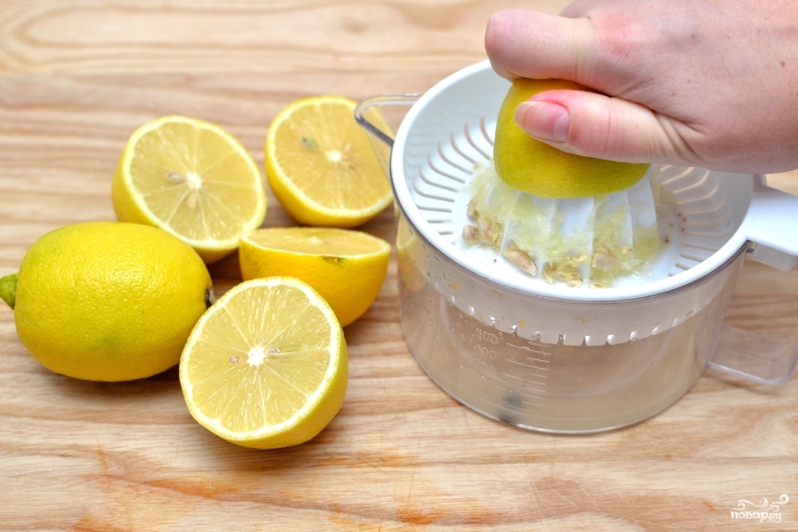 Лимонный сироп - фото шаг 1