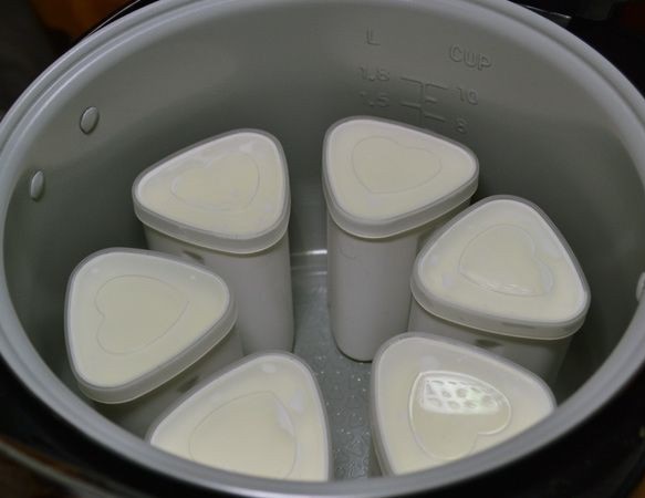 Йогурт в мультиварке "Поларис" - фото шаг 4