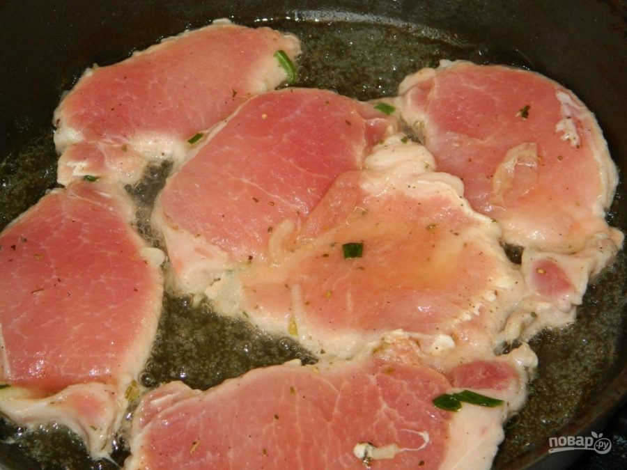 Праздничное мясо в мятном маринаде - фото шаг 5