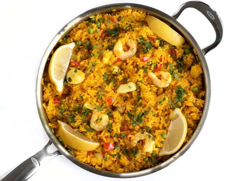 Рис с морепродуктами и овощами - фото шаг 8