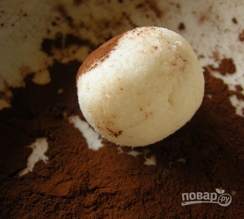 Творожно-кокосово-шоколадный десерт - фото шаг 4