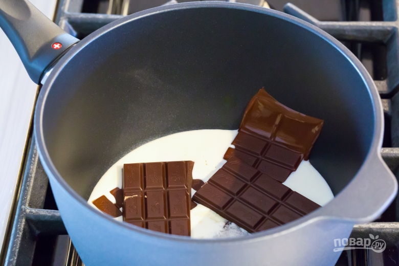 Шоколадные трюфели (конфеты) - фото шаг 1
