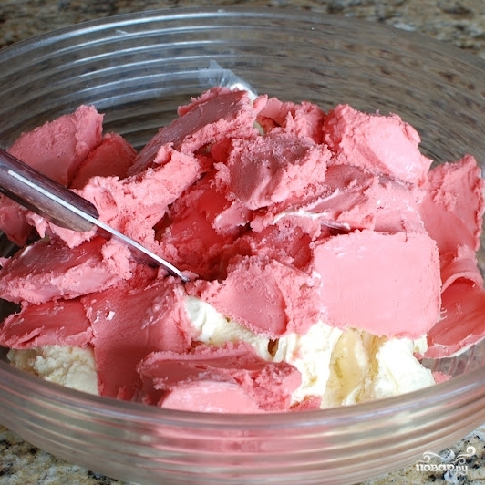 Десерт из мороженого - фото шаг 1