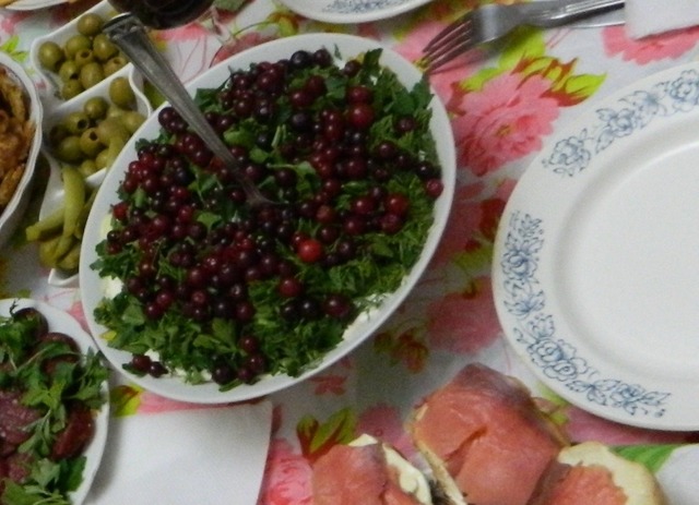 Фото к рецепту: Салат костромские болота 