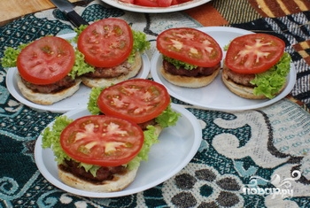 Гамбургеры на мангале - фото шаг 4